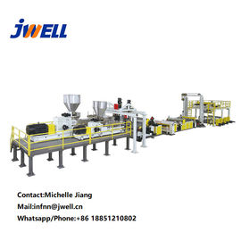 JWELL New Material+Recycled Material PET sheet making machine extrusion line