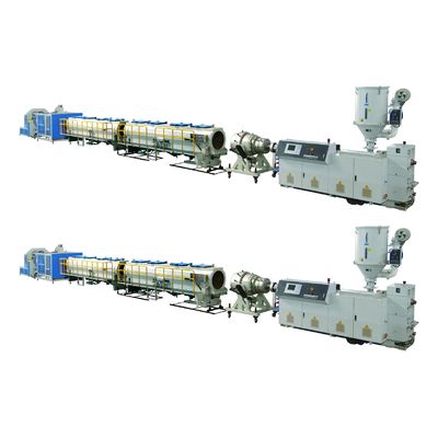 Jwell 120 kg jam Garis Mesin Extruder Pipa Hdpe